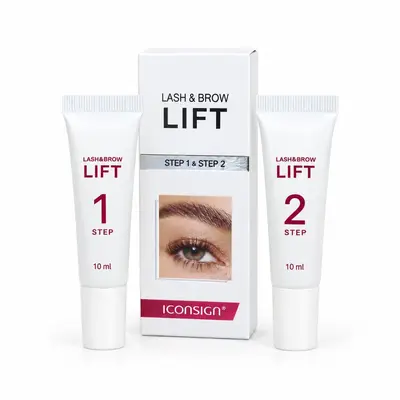 ICONSIGN Wimpern-Perm-Augenbrauen-Set Keratin-Schönheit Wimpernwickler Barbie-Wickler Langlebiger Wimpern-Perm-Agent Hersteller