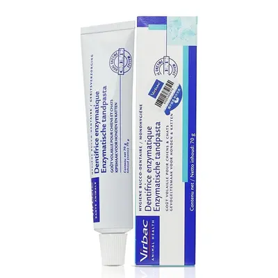 Vic Cat and Dog Toothpaste and Toothbrush Set, Removes Tartar and Bad Breath
