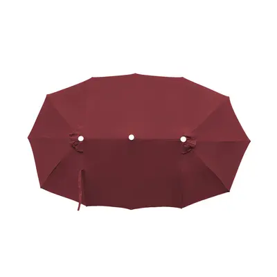 Replacement Canopy Fabric for Three-Arm Parasol, UV Protection for Garden and Outdoor - 10