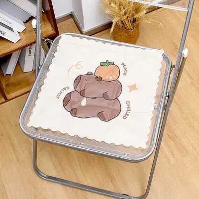 Summer Ice Pad Seat Cushion Student Ice Cooling Water-Free Gel Pad Summer Cooling Office Chair Pad Buttock Pad Cool Mat - 9