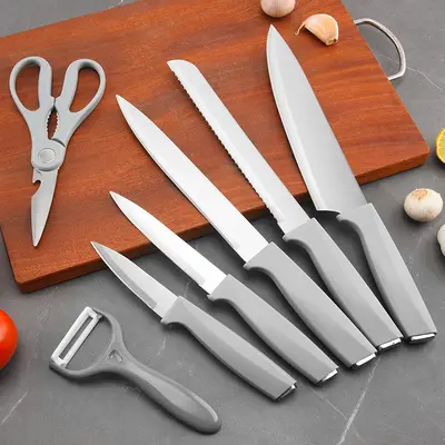 Neues Küchenmesser-Set hitzebeständig Lebensmittelqualität Silikon Kochsuppe Schaufel 15-teiliges Silikon-Küchengeräte-Set