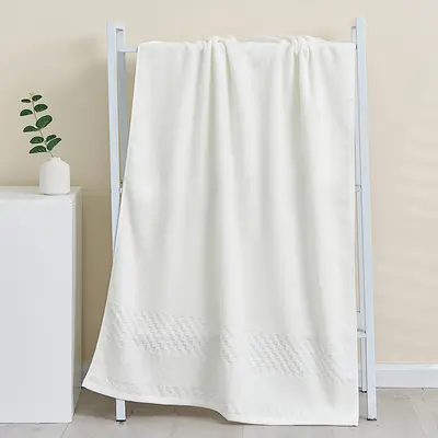 Pure cotton bath towel set, 3-piece, absorbent quick-drying - 9