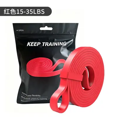 Resistance Band Set with Pull Rope for Fitness, Yoga and Pilates - 8
