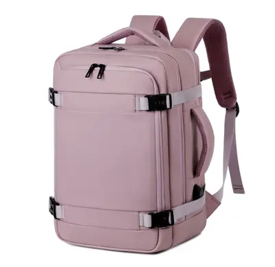 Expandable Business Backpack, Water-Resistant Laptop Bag with Air Cushion Straps - 9