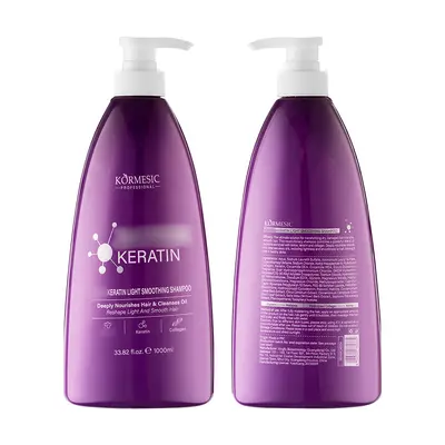 KORMESIC sınır ötesi tam İngilizce keratin büyük kapasiteli şampuan saç maskesi dış ticaret üreticisi toptancı