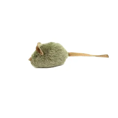 Electronic Mouse Cat Toy Plush Realistic Durable Self-Play - 6