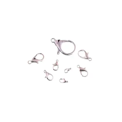Metal Alloy Lobster Clasp DIY Jewelry Bracelet Necklace Pendant Connector Buckle Multi-Color Multi-Specification Materials Accessories