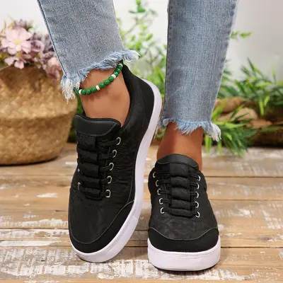 Sommer-Damen-Freizeitsneaker 2026, vielseitig weiß, Großgrößen