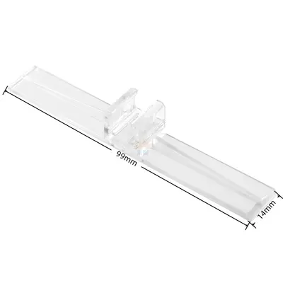 A4 Wear-Resistant ABS Poster Frame with POP Label Card Holder - 9