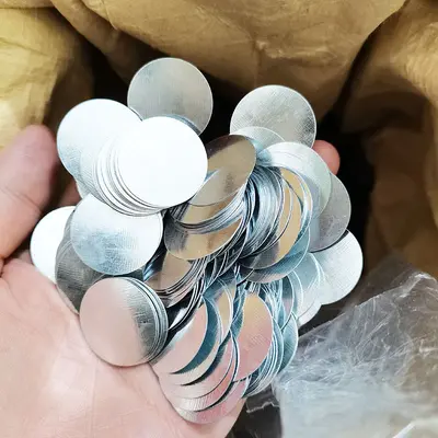 Yuvarlak manyetik demir levha 8x0.3 mm, 18x0.3, 20x0.3, 30x0.3 mm
