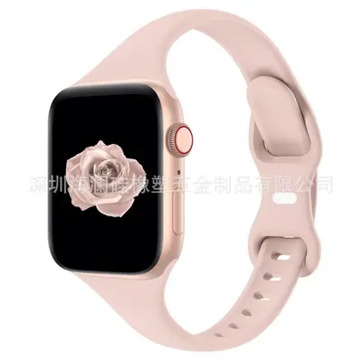 Slim Silicone Watch Band for Apple Watch iWatch Series - 8