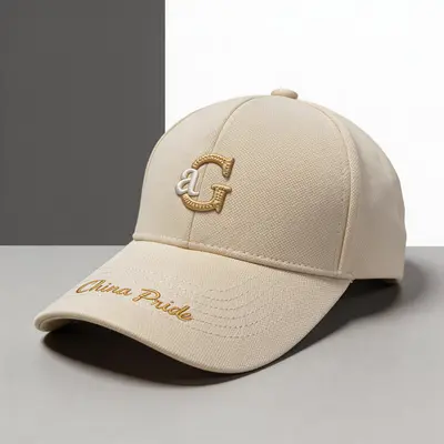Baseballkappe Herren modisch Trend Ananas-Stoff Buchstaben-Logo Alltag vielseitig steife Kappe breite Krempe verkleinert Gesicht Enten-Schirmmütze - 5