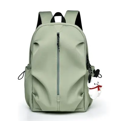 Lightweight Couple Backpack, Unisex, Solid Color, Large Capacity Daypack - 7