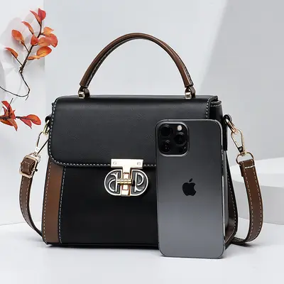 Women's Single Shoulder Bag, Small Square Versatile Design - 2