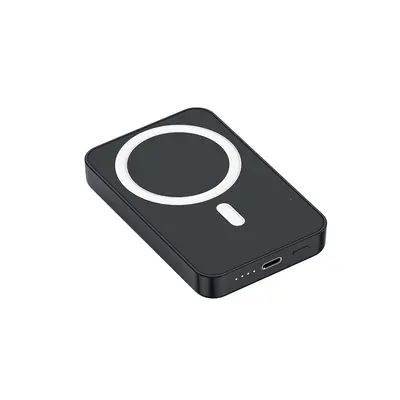 Magnetic Wireless Power Bank 10000mAh, 15W Fast Charging, Magsafe Compatible, Portable Mobile Power Supply