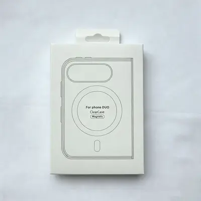 Split Magnetic Transparent Case for iPhone Duo, Foldable 18 Screen - 8