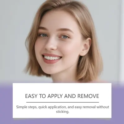 Purple Teeth Whitening Strips, Daily Teeth Cleaning