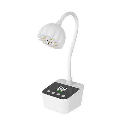 Mini UV nail dryer with smart wireless LED light therapy - 6