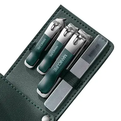 Manicure pedicure set stainless steel 12 pieces