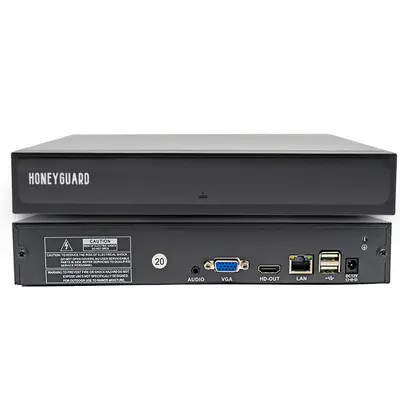Büyük kapasiteli nvr ağ sabit disk video kaydedici 36 kanallı iç mekan yüksek çözünürlüklü gözetim kamerası kaydı 4K video sunucusu