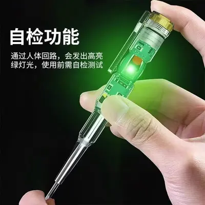 Induction Voltage Test Pen for Electricians, High-Brightness