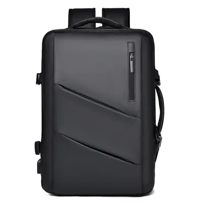 Waterproof Business Backpack with USB Laptop Compartment - 7
