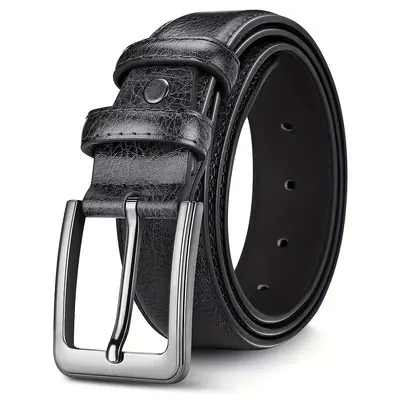Men's retro luxury new belt buckle, simple and versatile belt, ready for wholesale for jeans.