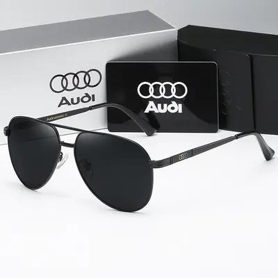Солнцезащитные поляризованные HD очки Audi 4S Store в том же стиле для мужчин и женщин, модные стройнящие очки для езды на велосипеде и вождения на открытом воздухе - 3