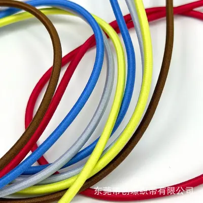 Latex-Gummiband, hochelastisch, farbige Zugkordel - 1