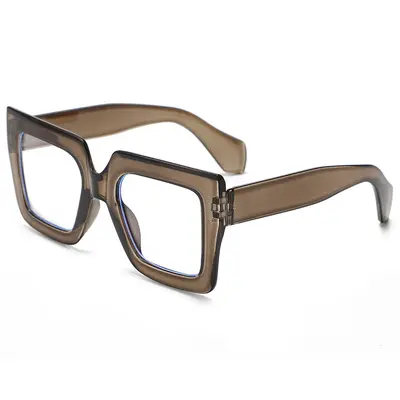 Oversized Square Frame Sunglasses Women's Party Style - 10