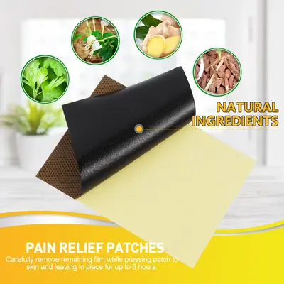 Five Poison Plaster Patch, 8 Patches per Bag, K08301