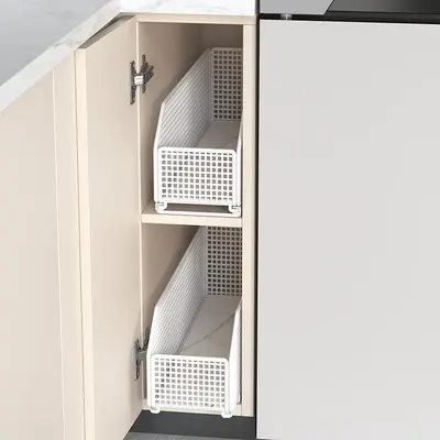 Küchenschubladeneinsatz für schmale Schränke - 3
