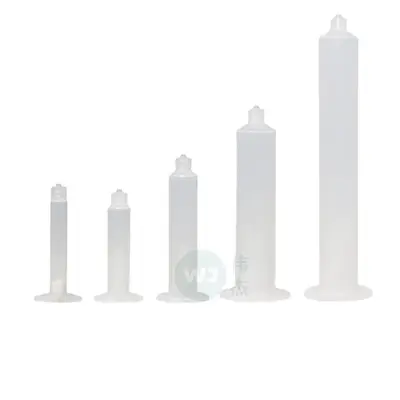 American Tip Dispensing Syringe 3/5/10/30/55 ml, Transparent with Piston