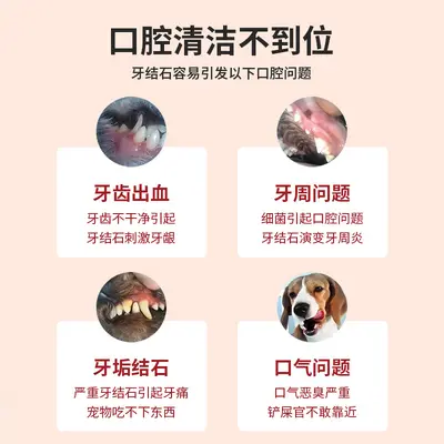 宠物洁牙笔猫狗牙结石去除器凝胶工具宠物洁牙笔猫咪口臭牙齿清洁
