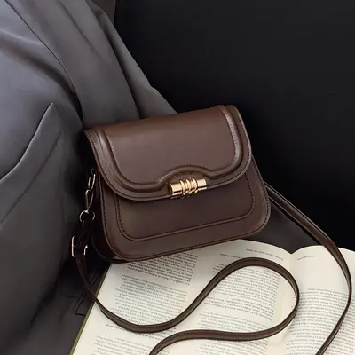 Kadın Küçük Kare Omuz Çantası Bahar Modeli Askılı Çapraz Çanta - 8