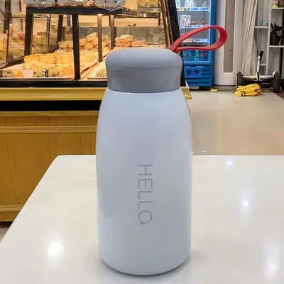 Halo Termos Bardak Paslanmaz Çelik Seyahat Bardağı, Taşınabilir Mini 2'li - 9