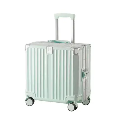 Carry-On Suitcase, Aluminum Frame, 18 Inch, Silent Wheels, Combination Lock - 9
