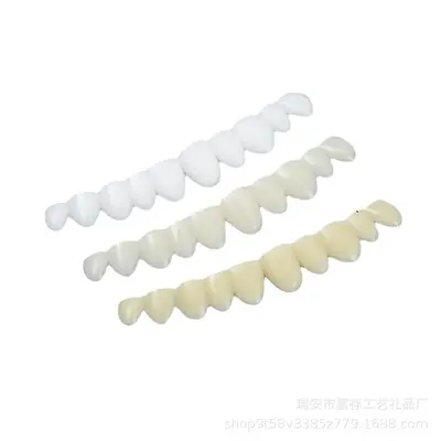 Ready-Made Whitening Tooth Veneers for Upper and Lower Jaw, Unisex - 5