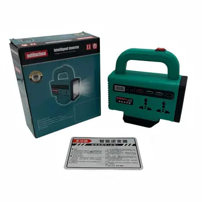 LED Light Lithium Battery Inverter 21V to 220V with USB/TYPE-C, Outdoor Emergency Lighting - 7