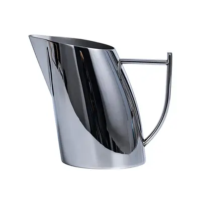304 Stainless Steel Angled-Spout Milk Pitcher for Latte Art