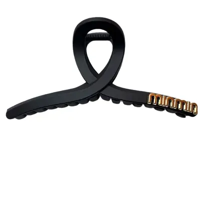 Large Letter Cross Claw Hair Clip for Women, Shark Clip Hair Accessory Wholesale, Back of Head Styling for Thick Hair, Premium Decorative Hair Accessory