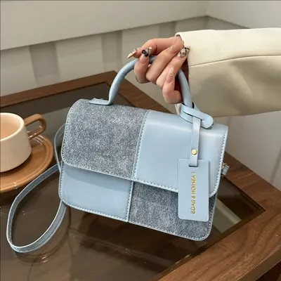 Damen-Mini-Handtasche und Schultertasche, Pendlermodell - 3