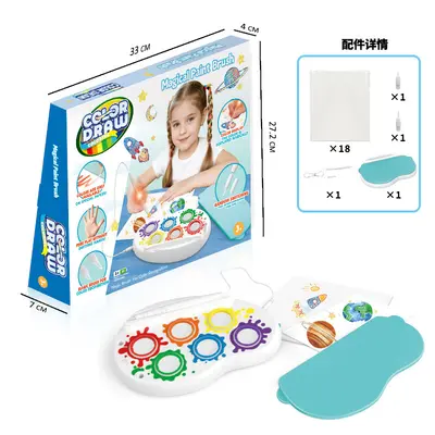 Magic paintbrush children's set, colorful, clean hands - 8