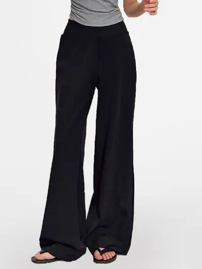 High-Waist-Sporthose mit geradem Bein, für Laufen und Fitness - 8