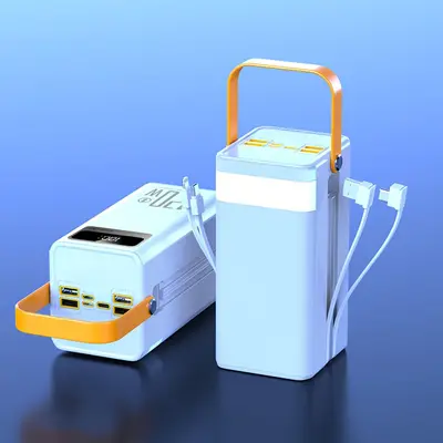 Outdoor Solar Super Fast Charging Powerbank 200000mAh Ultra High Capacity Mobile Power Bank - 10