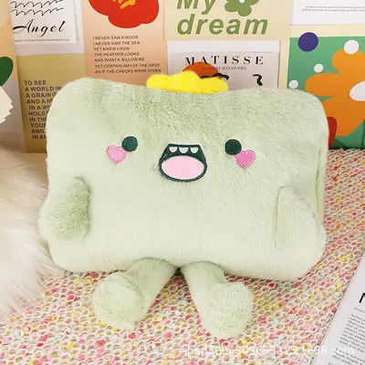 Rechargeable electric hand warmer, washable plush cover, explosion-proof - 9