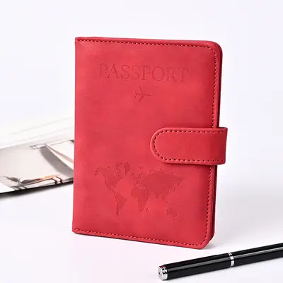 Magnetic passport holder, retro, scratch-resistant - 6