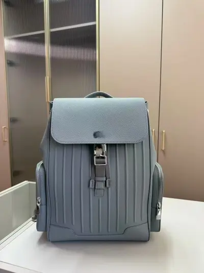 R Jiari Rimo Umschlag-Rucksack Never Still Canvas Rucksack hochwertiges Gefühl Unisex leichter Luxus Lederreisetasche - 7