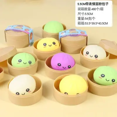 Goldpuder Platzbrötchen Quetschspielzeug, Einhorn-Design - 11