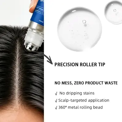 Haarserum mit Kugelapplikator, 5% Sägepalmenextrakt, DHT-Blocker - 3